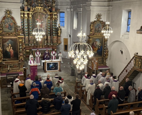 Messfeier mit Bischof Lovey 09. März 2026 01